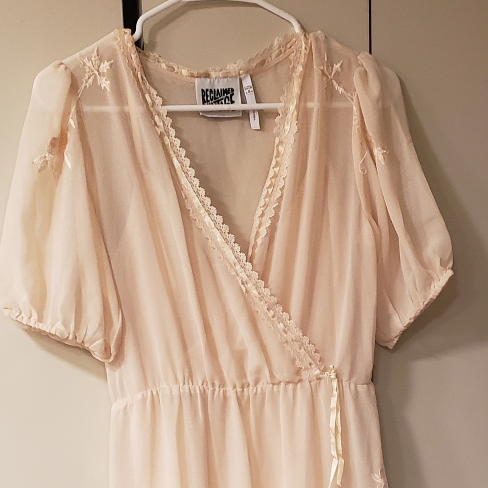 Reclaimed Vintage Sheer Maxi Dress